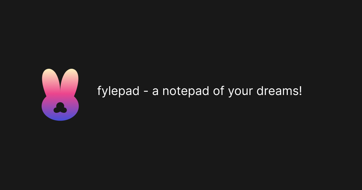 fylepad — 官网预览图